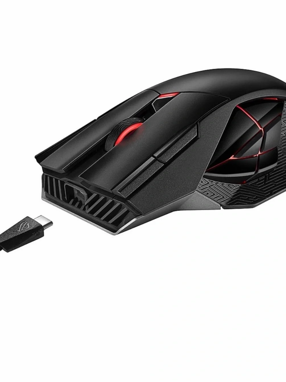 ASUS - ROG Spatha X Wireless Optical Gaming Mouse with 12 Programmable Button...